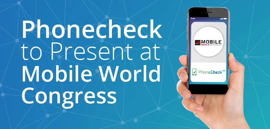 PhoneCheck Präsentation auf dem Mobile World Congress in Shanghai