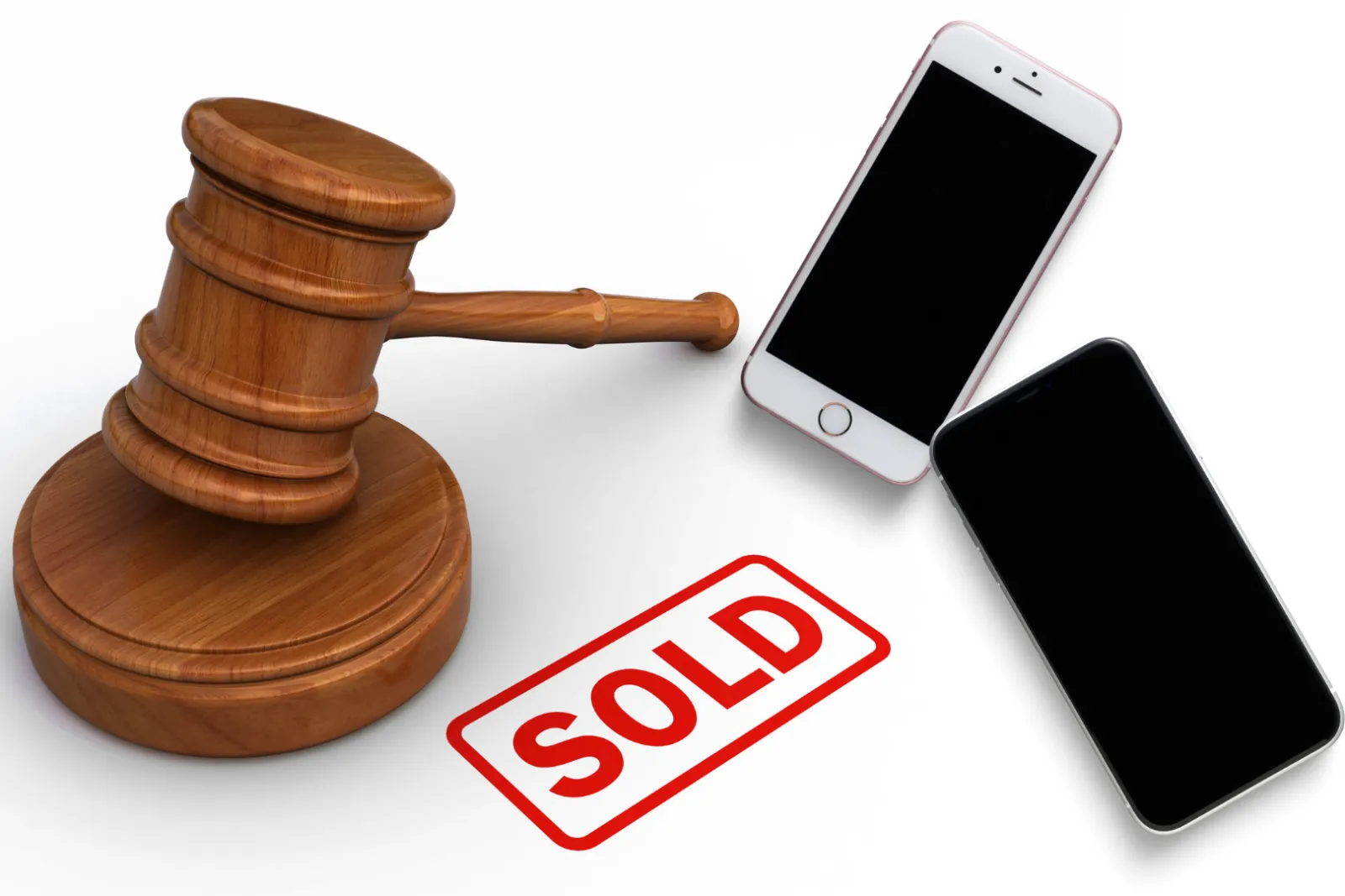 Handy wird versteigert
