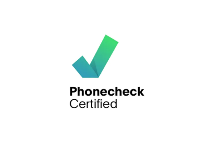 Phonecheck Certified“-Logo