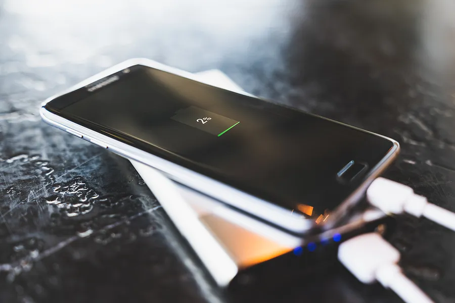 Zustand des Android-Akkus
